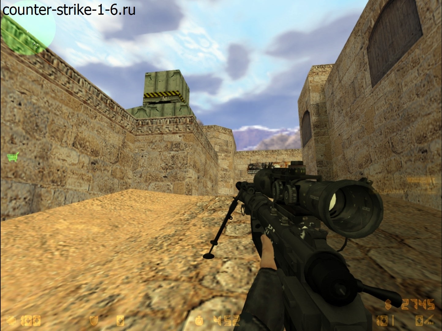 AWP в сборке cs 1.6 Adidas
