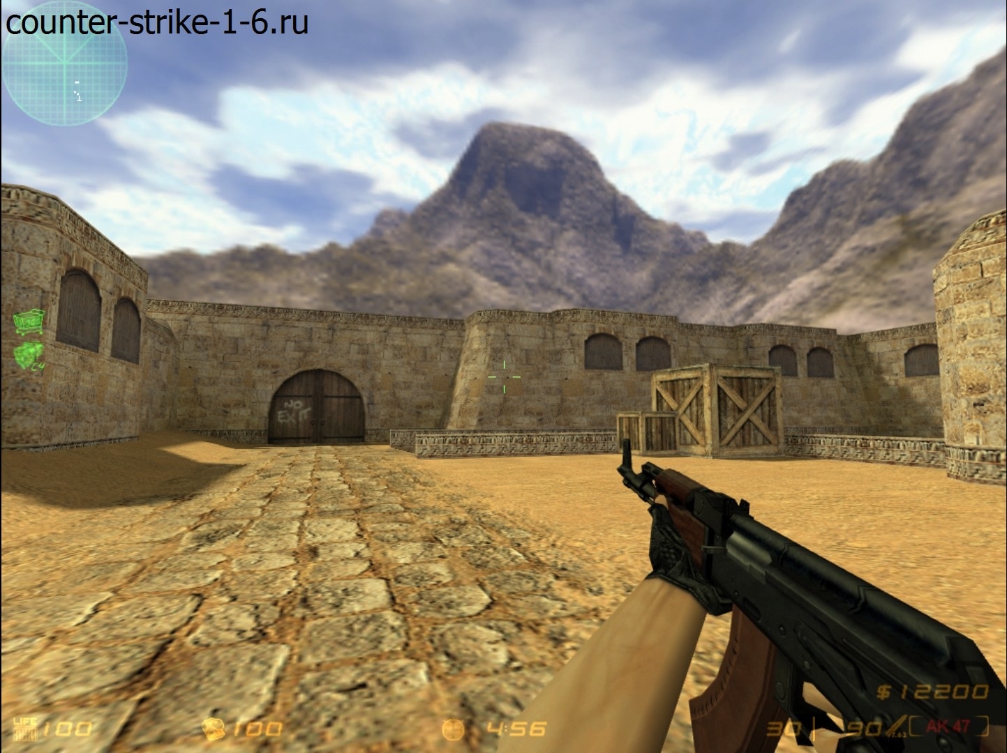 AK-47 в сборке cs 1.6
