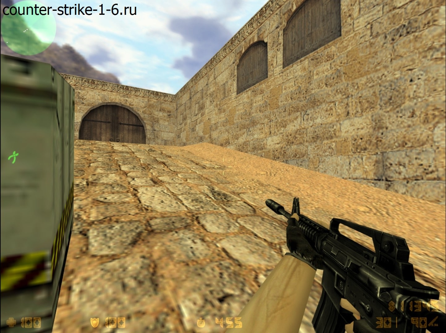 M4A1 в сборке кс 1.6 Black