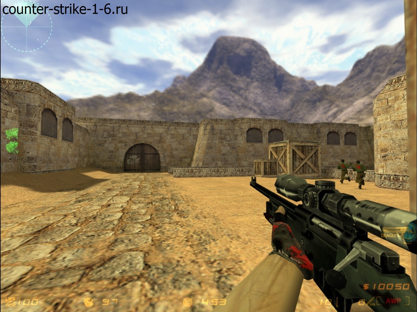 AWP в сборке cs 1.6 Bloody