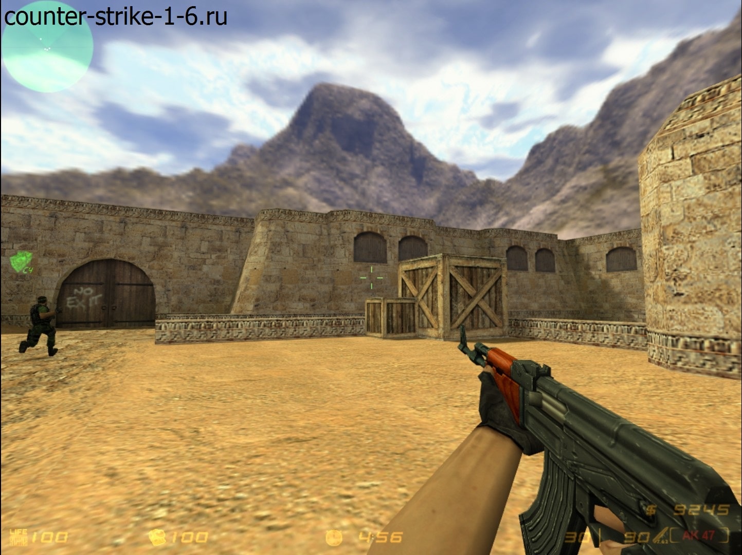 AK-47 в сборке cs 1.6 Classic HD