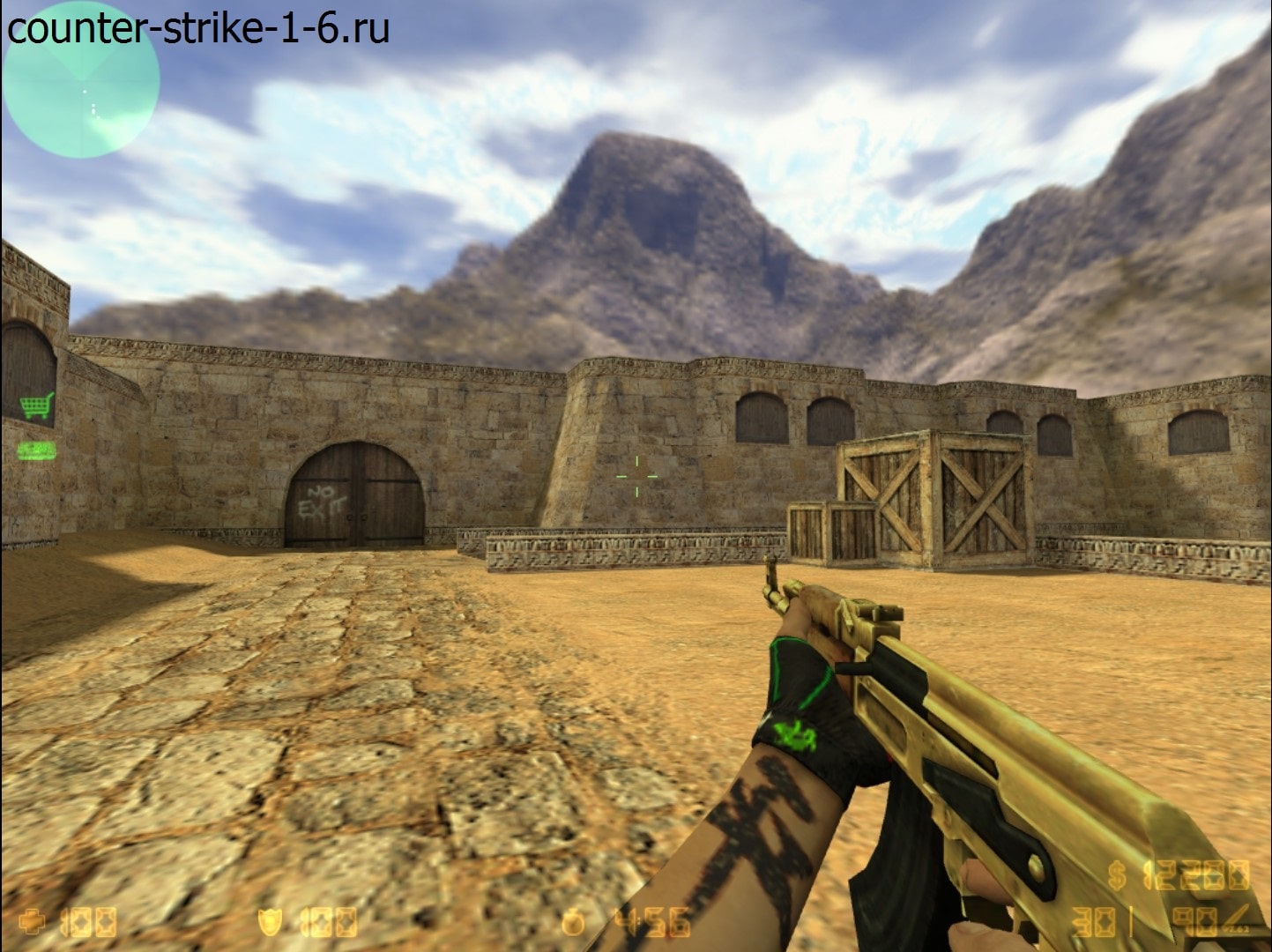 AK-47 в сборке cs 1.6 Extended