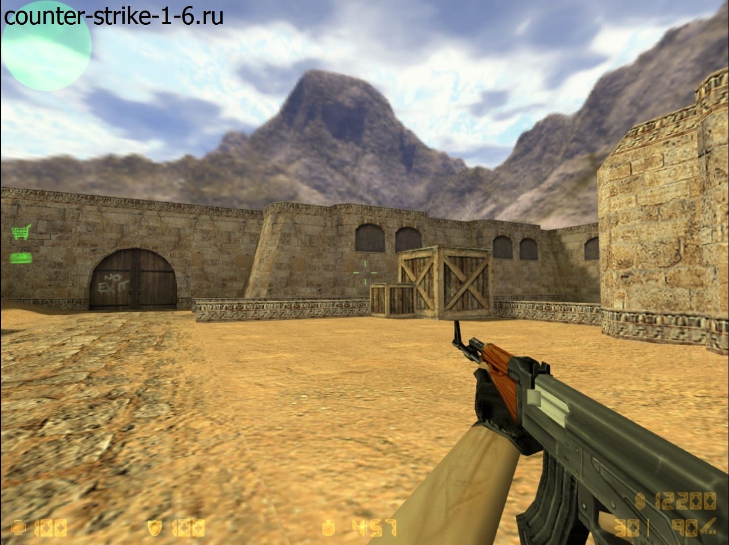 Ak-47 в сборке cs 1.6 Favorite