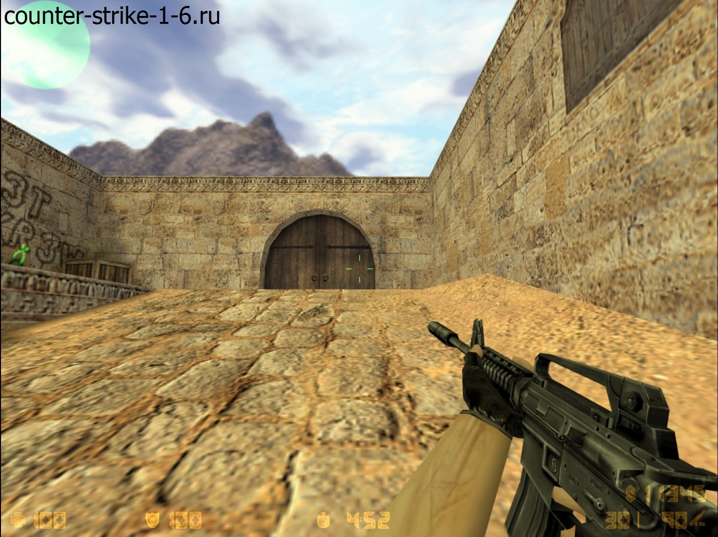 M4A1 в сборке кс 1.6 Girls