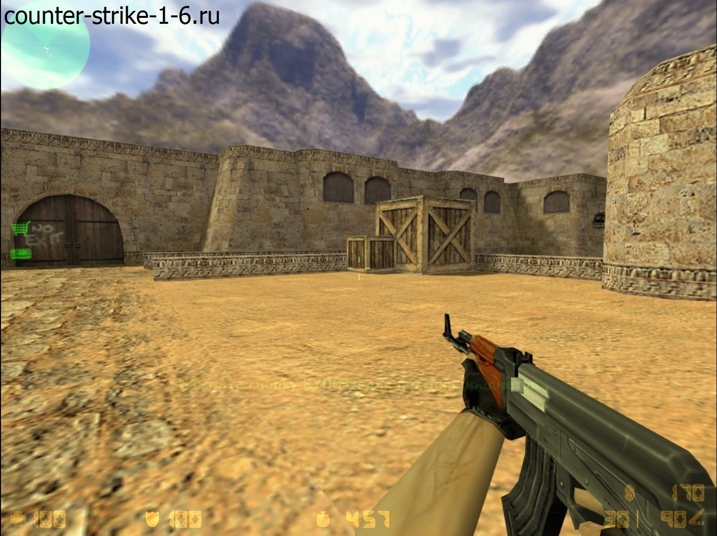 Ak-47 в сборке cs 1.6 от Кошки