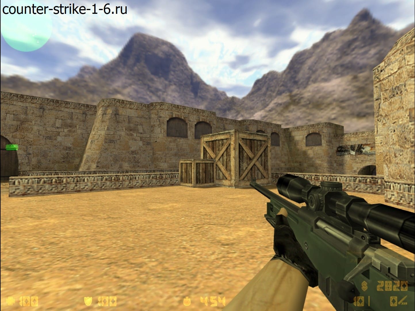 AWP в сборке cs 1.6 от Кошки