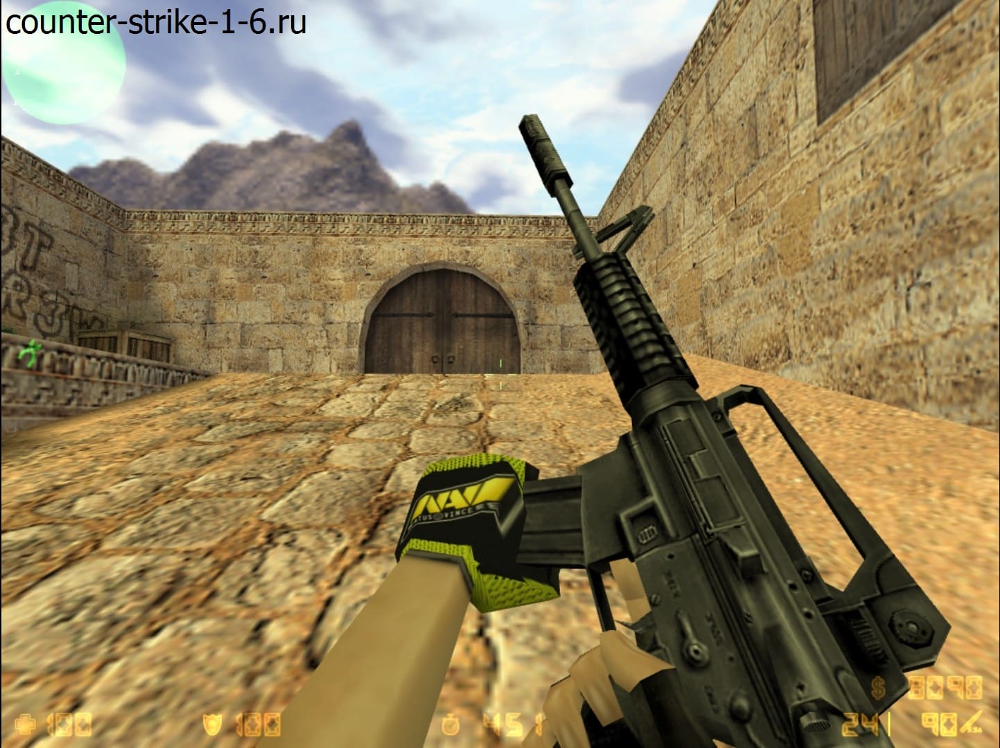 M4A1 в сборке кс 1.6 от Navi