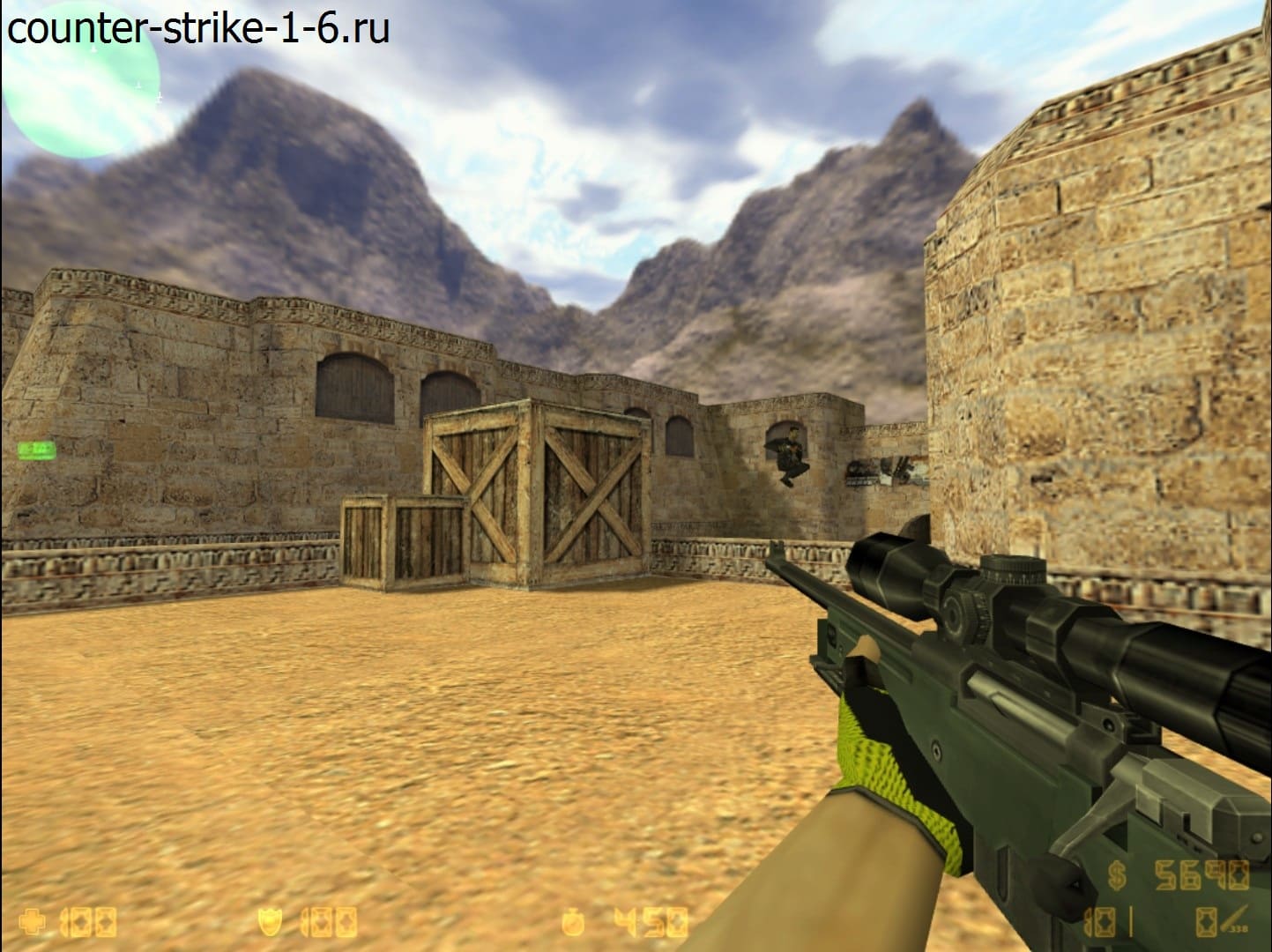 AWP в сборке cs 1.6 от Navi