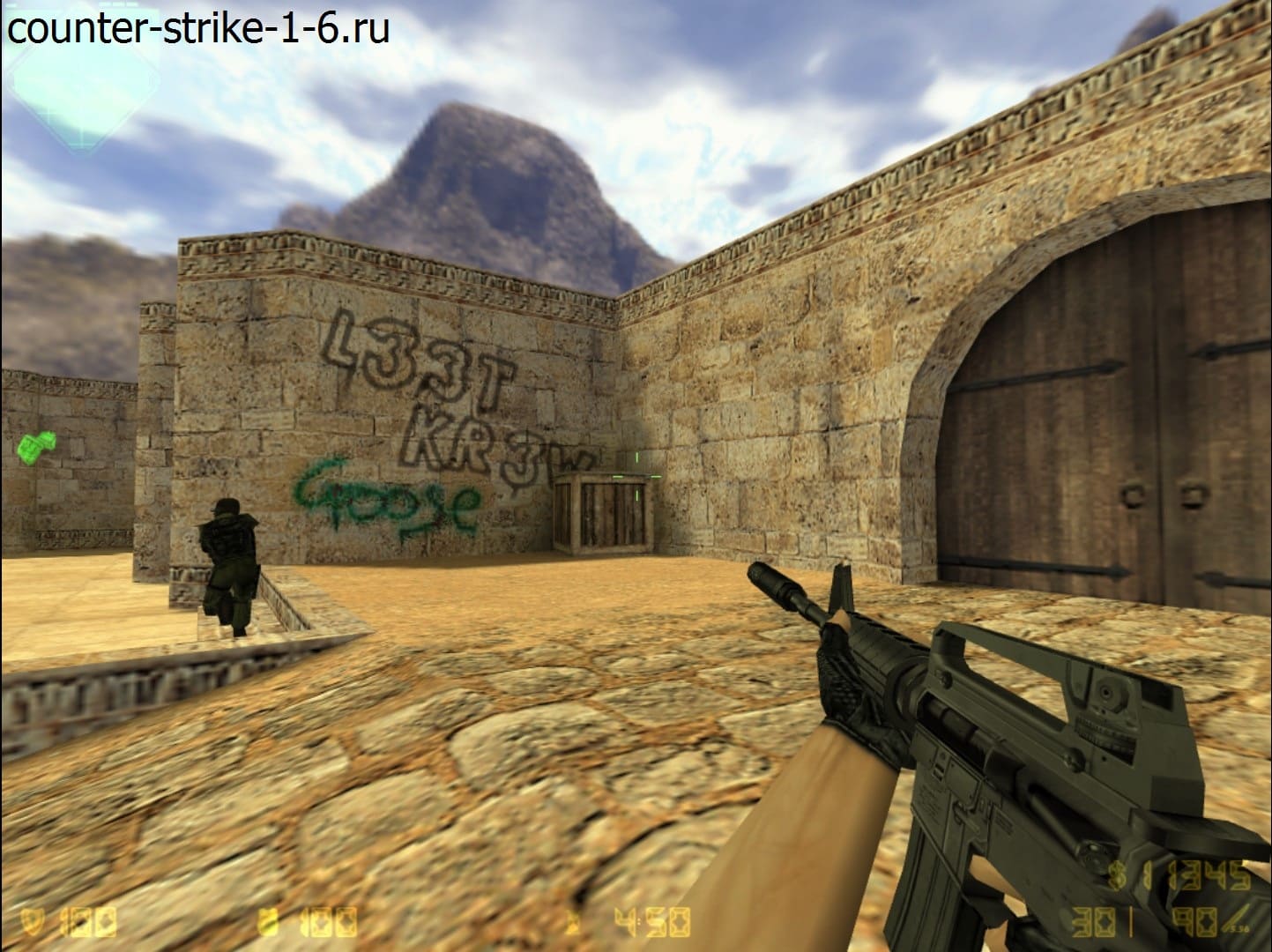 M4A1 в сборке кс 1.6 New Style