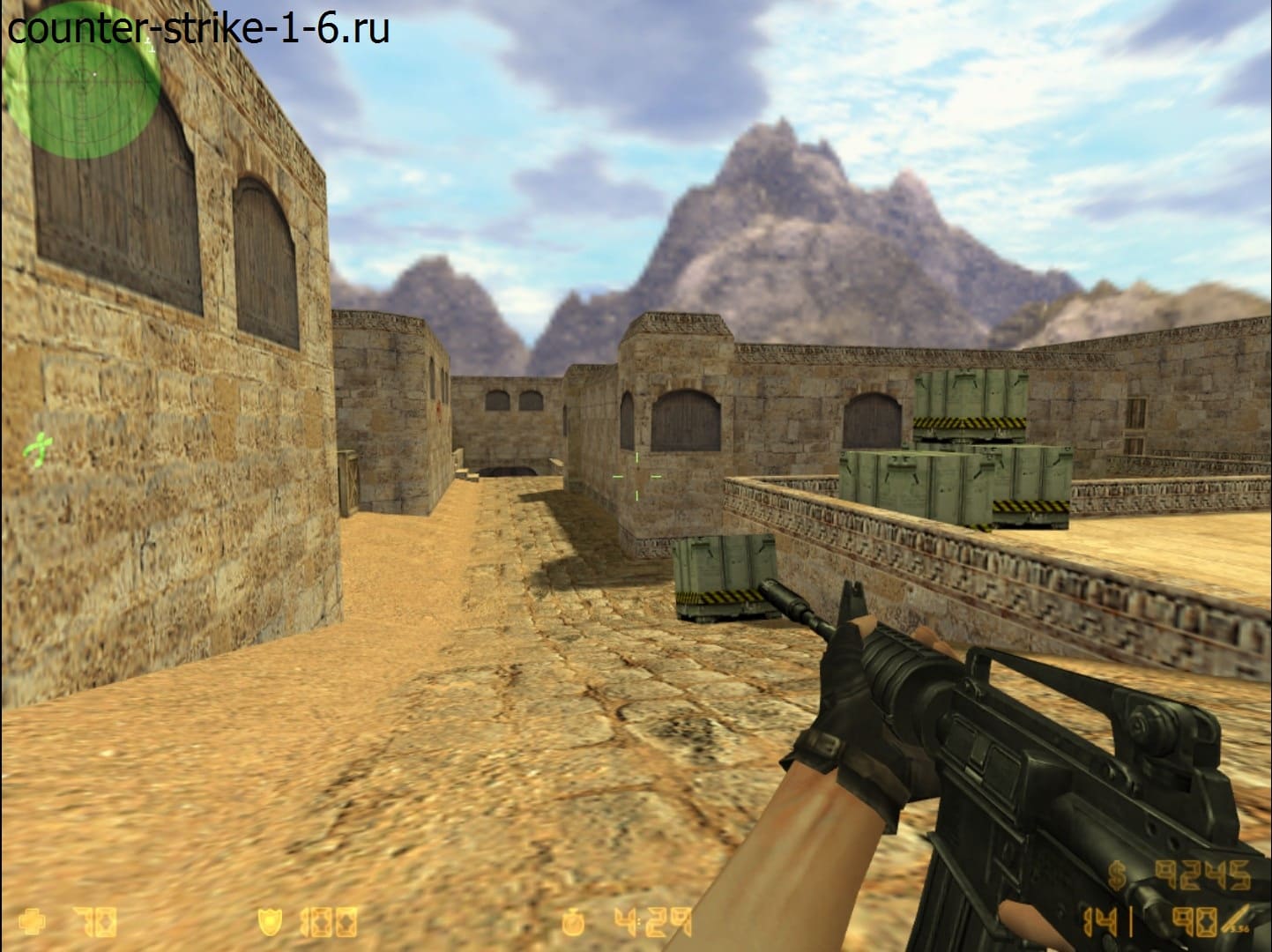 M4A1 в сборке кс 1.6 Next
