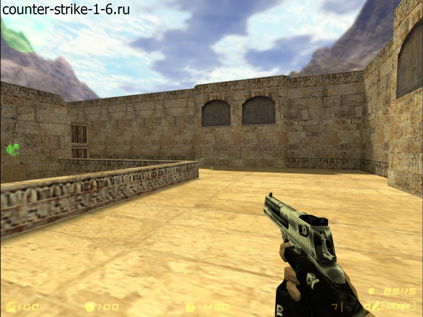 Deagle в сборке кс 1.6 с крутыми модельками