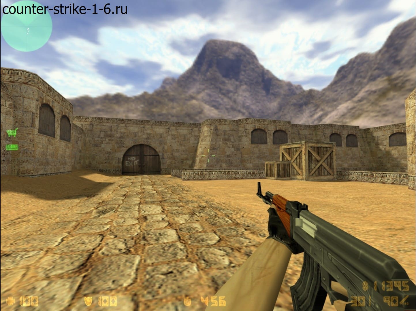 Ak-47 в сборке cs 1.6 Nike