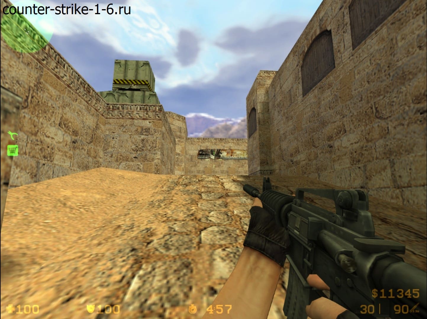 M4A1 в сборке кс 1.6 PlayTex