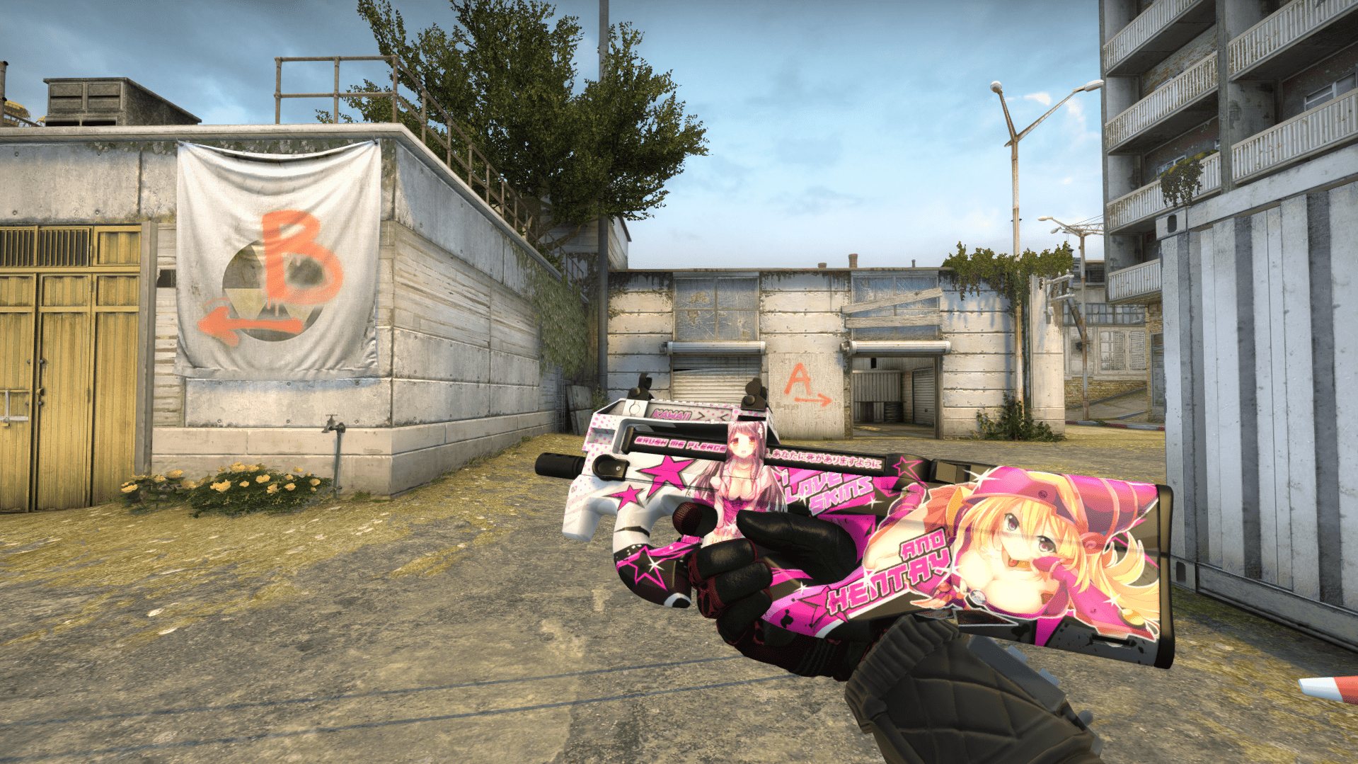 Петух в скинченджер CS:GO
