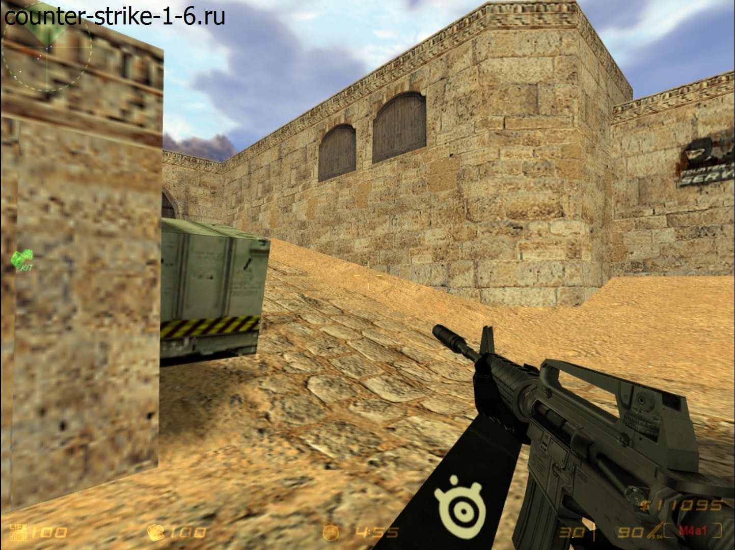 M4A1 в сборке кс 1.6 SuperNova